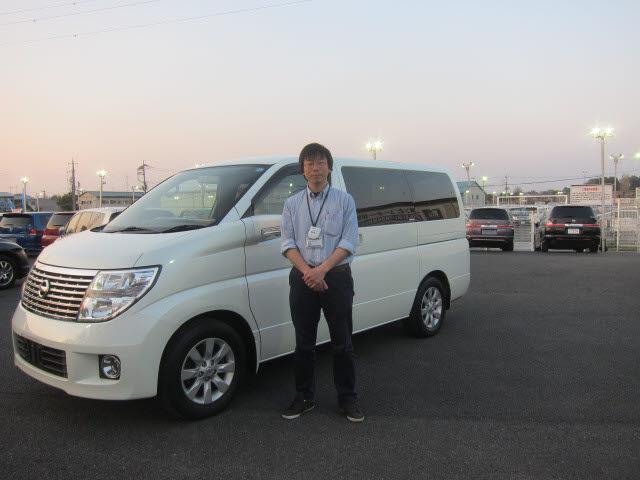 宮城県よりエルグランドを購入