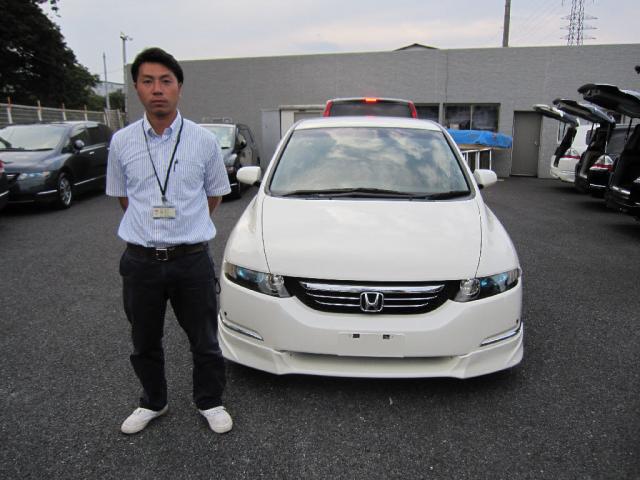 滋賀県よりオデッセイを購入