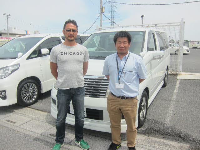 神奈川県よりエルグランドを購入