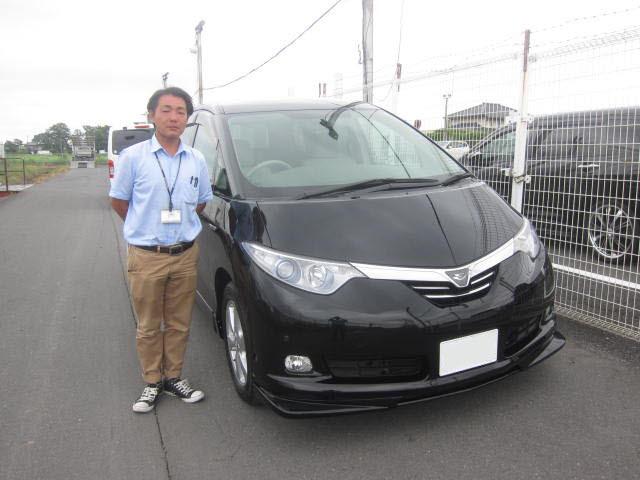 福島県よりエスティマを購入