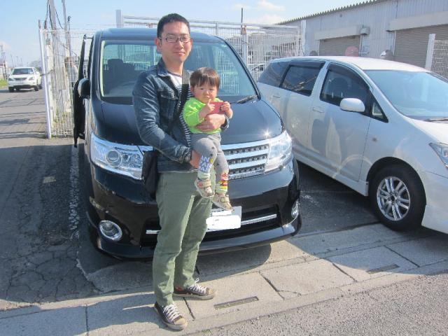 栃木県よりセレナを購入