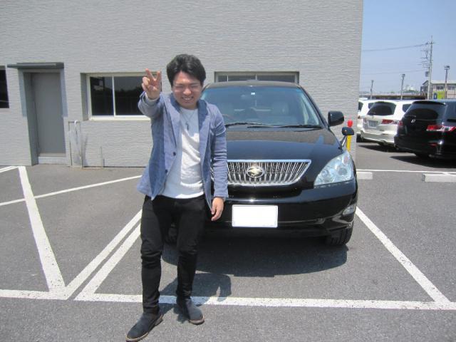 群馬県よりハリアーを購入