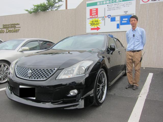 千葉県よりクラウンアスリートを購入