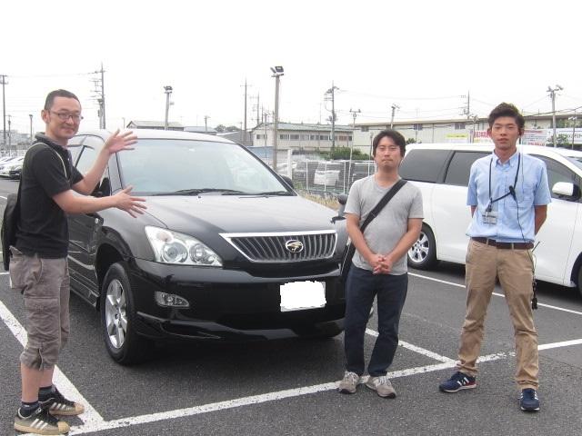 埼玉県よりハリアーを購入