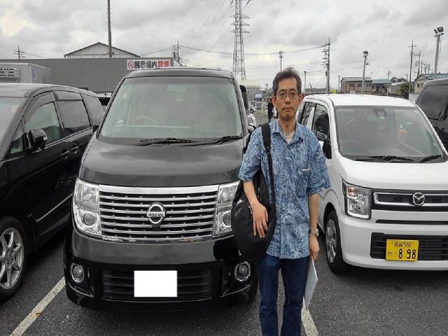 神奈川県よりエルグランドを購入