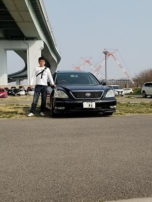 兵庫県よりセルシオを購入