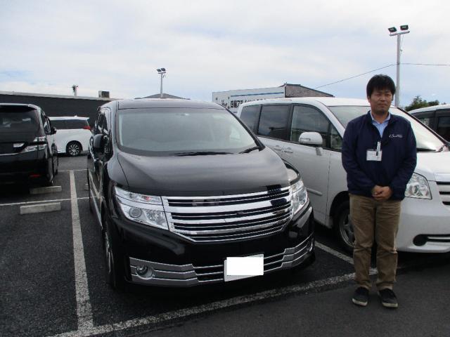 岡山県よりエルグランドを購入