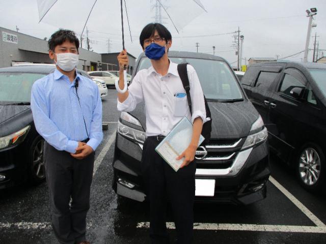 埼玉県よりセレナを購入
