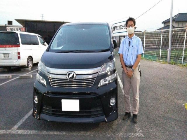 東京都よりヴェルファイアを購入