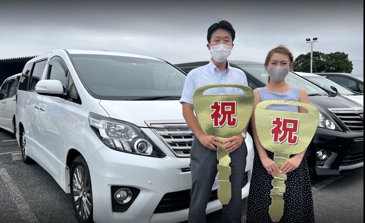 千葉県よりアルファードを購入