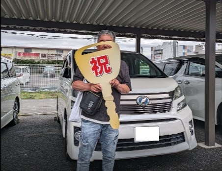 東京都よりヴェルファイアハイブリッドを購入