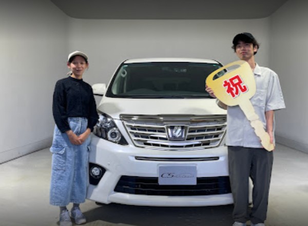 茨城県よりアルファードハイブリッドを購入