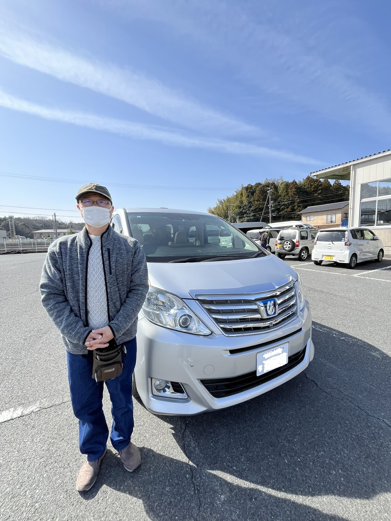 島根県よりアルファードハイブリッドを購入